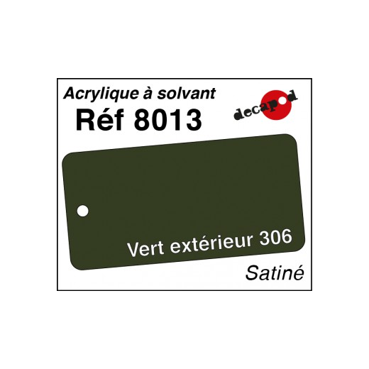 Peinture acrylique Vert extérieur 306 satiné