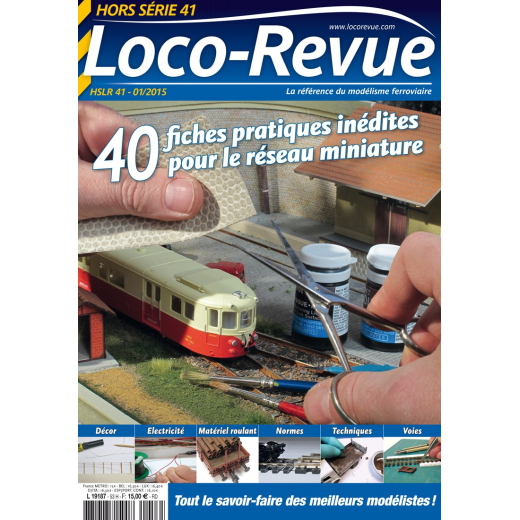 HSLR41 (hors série 01/2015) : 40 fiches pratiques inédites pour le réseau miniature