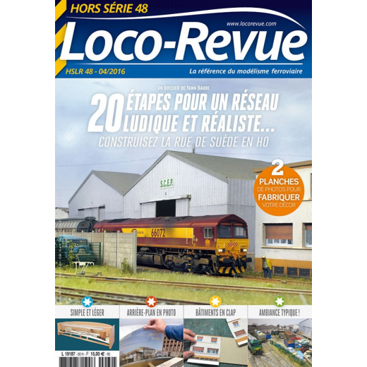 HSLR48 (03/2016) : 20 étapes pour un réseau ludique et réaliste...