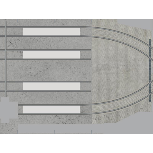 Voie normale tramway : dépôt