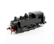 Locomotive à vapeur 030 TU noire,  ép. III, SNCF, éch 0-1