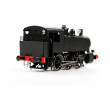 Locomotive à vapeur 030 TU noire,  ép. III, SNCF, éch 0-3