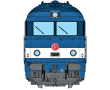Locomotive Diesel BB 67112 (version d'origine), ép. III-IV, SNCF, éch 0 - Analogique-1
