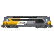 Locomotive Diesel 667210 (INFRA), ép. VI, SNCF, éch 0 - Analogique-12
