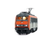 Locomotive électrique BB 26212 avec 3 feux avant, livrée grise/orange avec logo « Casquette », ép. IV-V SNCF-1