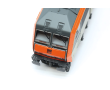 Locomotive électrique BB 26212 avec 3 feux avant, livrée grise/orange avec logo « Casquette », ép. IV-V SNCF-2