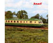 Autorail diesel RGP I avec remorque, livrée vert/crème, ép. IV, SNCF avec décodeur sonore-3