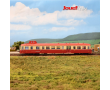 Autorail diesel X 3800, avec toit rouge, ép. III-IV, SNCF-1