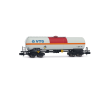 Coffret de 2 wagons-citernes « VTG + Ermewa », livrée beige/orange/rouge, ép. VI, SNCF-1