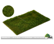 Tapis floqué pour champs et prairies - Prairie fleurie blanc et jaune - 8-18 mm 20 x 30 cm-1