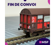 Feux de fin de convoi ancien - Platine d'éclairage-1