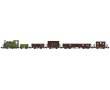 Coffret Édition Spéciale : Locomotive Large England 'Exmoor Pony' et 4 wagons, éch. 00-9, Lynton & Barnstaple-1