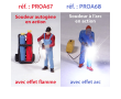 Soudeur à l’arc (avec poste de soudure électrique et effet arc)-1