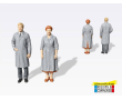 Mini-façade droguerie avec ses figurines couple de droguistes-1