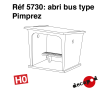 Abri bus type pimprez (H0)-5