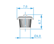 Poubelles rondes de 80 l-1