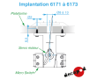 Moteur d´aiguille à servomoteur - lot de 8-2