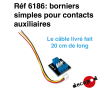 Borniers simples pour contacts auxiliaires-3