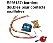 Borniers doubles pour contacts auxiliaires-1