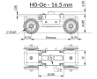 Bogie moteur H0 34 mm-2