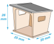 Abri bus type pimprez (H0)-2