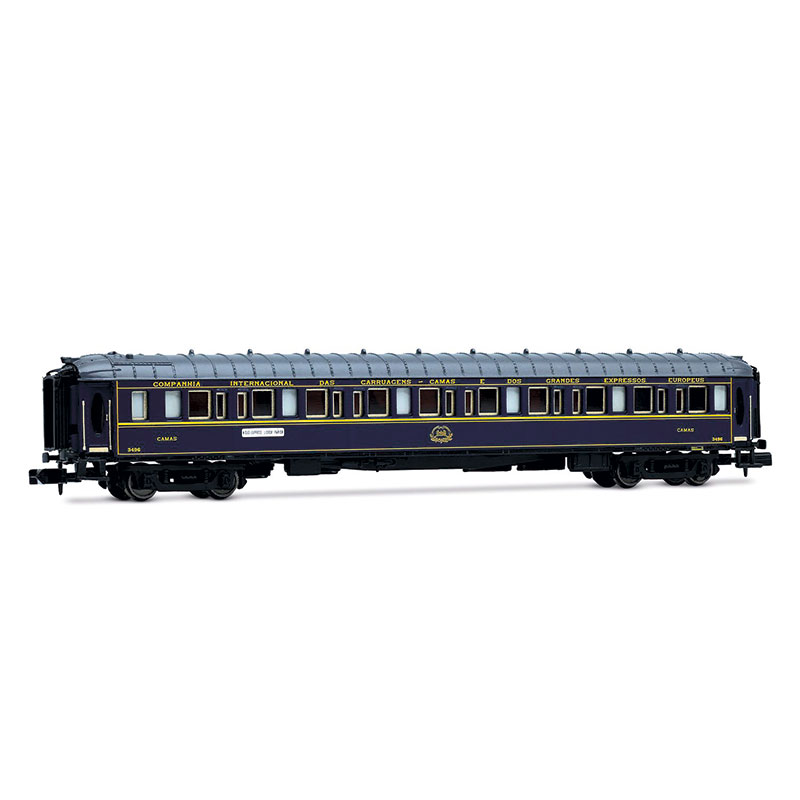 Lot De 3 Voitures De Train Electrotren : Fourgon DD3, AA5000, WL CIWL Avec éclairage