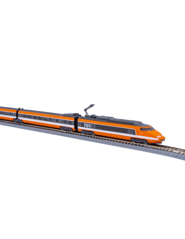 TGV N°112 CFF Coffret 5 éléments : Motrices + R1 + R8 + R4 Bar - DCC