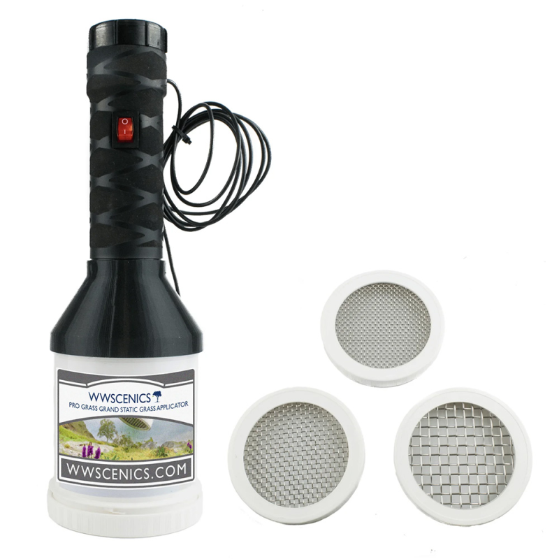 Mini applicateur de flocage électrostatique portable, modèle de scène, herbe, plante, paysage, outils de bricolage alimentés par piles Mini applicateur de flocage électrostatique portable, modèle de scène, herbe, plante, paysage, outils de bricolage alimentés par piles