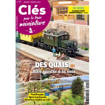Clés pour le train miniature n° 77