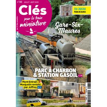 Clés pour le train miniature n° 86