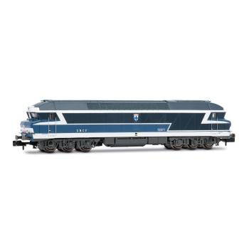 Locomotive diesel CC 72071 « Marseille », livrée d'origine, ép. IV, SNCF, avec décodeur sonore
