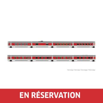 Coffret de 8 voitures complémentaires du Talgo III RD « Barcelona Talgo », avec toit argenté, ép. III-IV, RENFE, éch. N