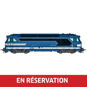 Locomotive Diesel BB 67304 (version d'origine), ép. III-IV, SNCF, éch 0 - Analogique