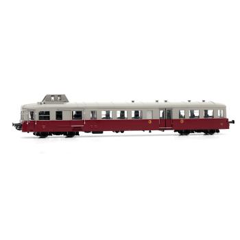 autorail diesel X 3800 "Picasso", livrée rouge et gris, ép. III
