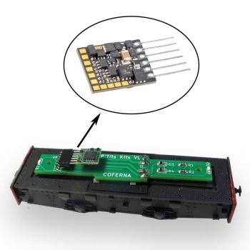 Décodeur pour le locotracteur SPMR UNIC-CODRA - P'tits Kits Voie Libre