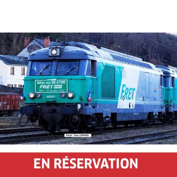 Locomotive Diesel BB 67400, « Adieux aux BB 67400 FRET », ép. V, SNCF, DC