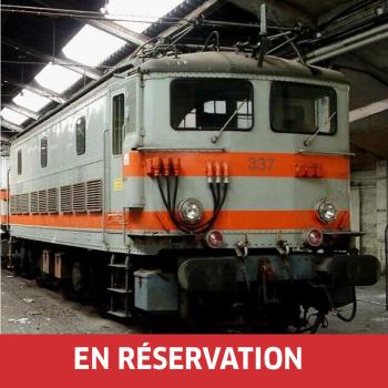 Locomotive électrique BB 300 Manœuvre béton, ép. IV, SNCF, AC son