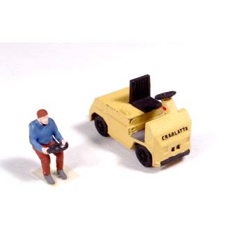 Tracteur Charlatte et son conducteur