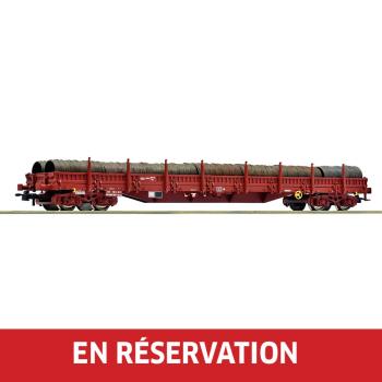 Wagon porte-grumes à 4 essieux, type Res, SNCF Wagon porte-grumes à 4 essieux, type Res, SNCF