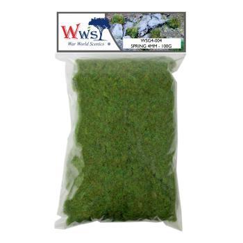 Fibres Static Grass 4 mm - Printemps - Sachet 100g