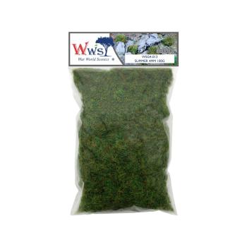 Fibres Static Grass 4 mm - Été - Sachet 100g