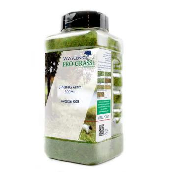 Fibres Static Grass 6 mm - Printemps - Flacon 500ml