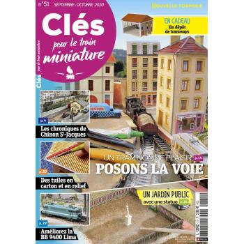 Clés pour le train miniature n° 51