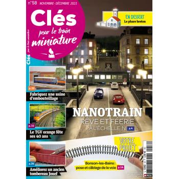 Clés pour le train miniature n° 58