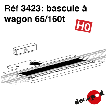 Bascule à wagon 65/160 t