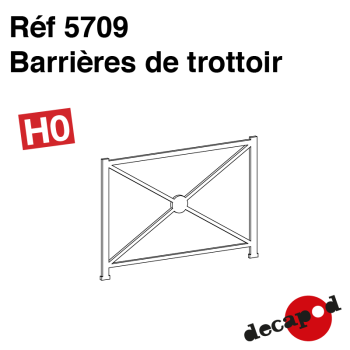 Barrières de trottoir