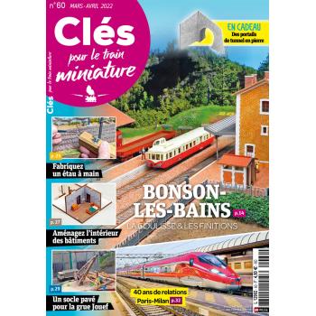 Clés pour le train miniature n° 60