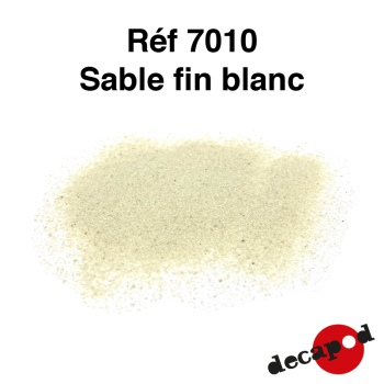 Sable fin blanc