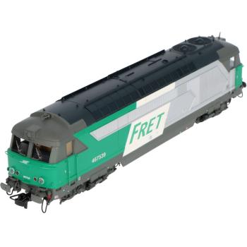 Locomotive Diesel BB-67539 NEVERS livrée Fret avec Enjoliveur Flèche Toit Gris Ep.V