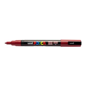 Marqueur Posca PC3M rouge foncé